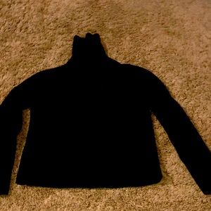 black turtle neck